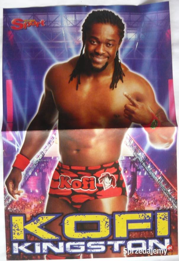 PLAKATY KINGSTON KOFI WRESTLING WYPRZEDAŻ ŚWIAT Bydgoszcz sprzedam