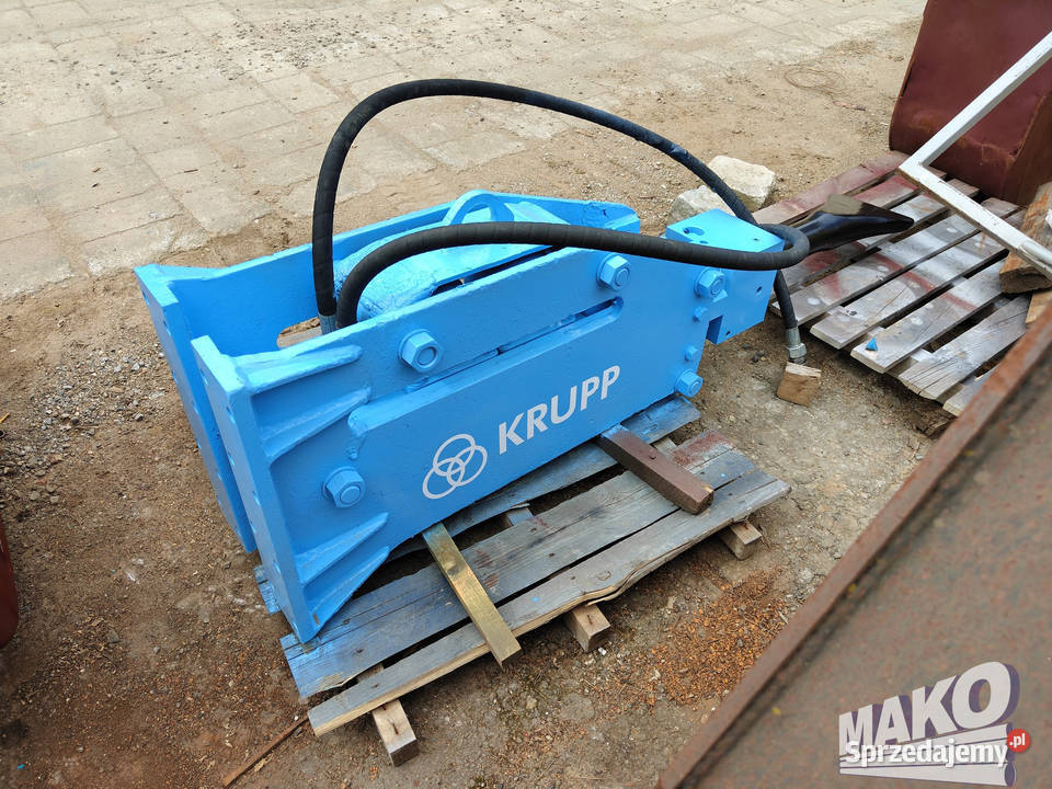 Młot hydrauliczny Krupp HM600 800 do koparki Ostrowiec Świętokrzyski sprzedam