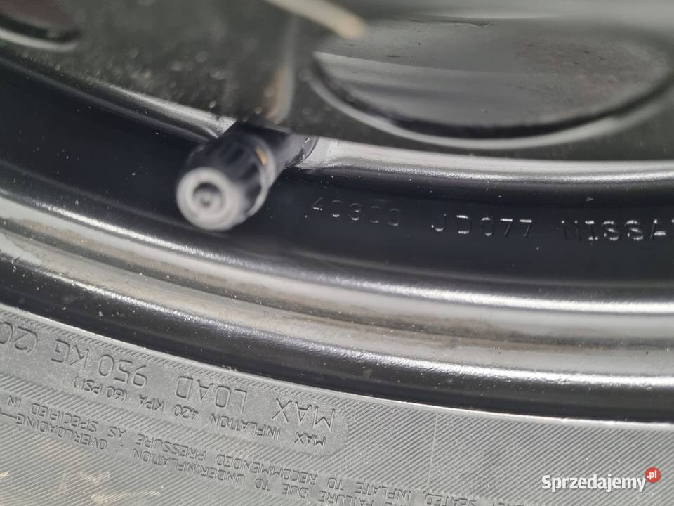 KOŁO DOJAZDOWE dojazdówka Nissan QASHQAI 14590 Chełm