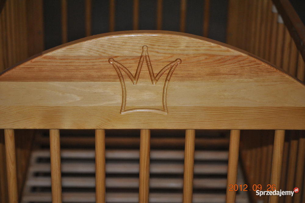 Łóżeczko dziecięce KLUPŚ Ewelina 120x60 Mosina sprzedam