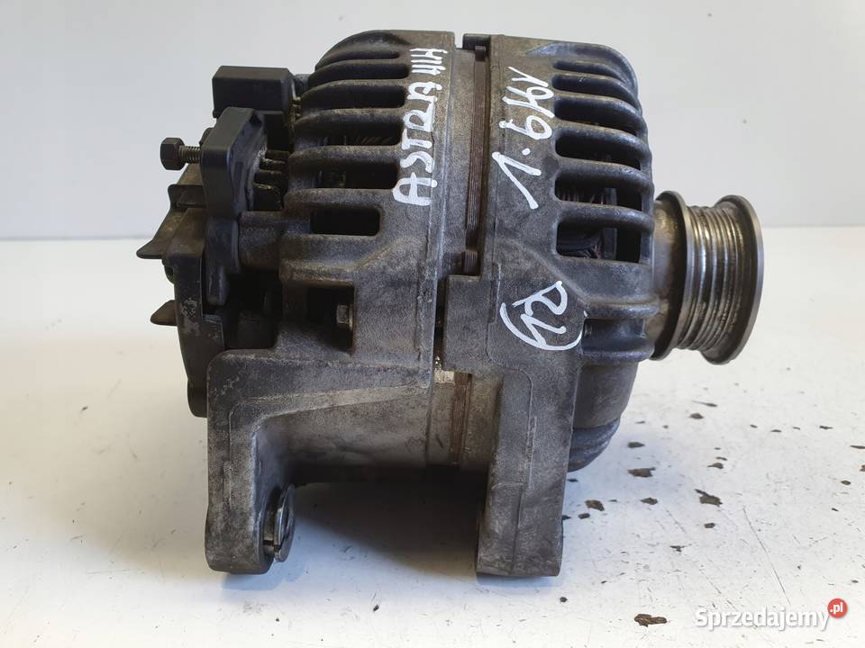 Opel Astra III H 16 16V ALTERNATOR 100A 55556067 Układ elektryczny silnika Janów