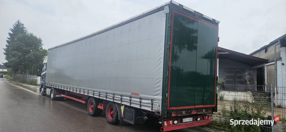 Naczepa Kogel SP18 Mega 2 Osiowa 2018 Rok produkcji 2018 Burtowe i plandeki Częstochowa