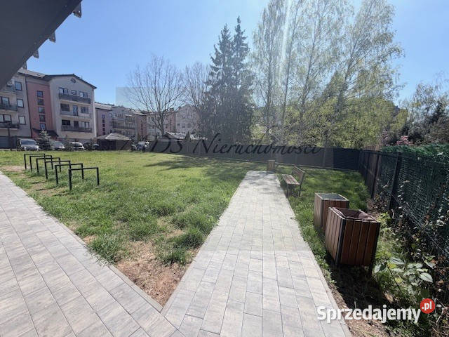 nowe mieszkanie 2 pokoje z ogródkiem i garażem Piastów