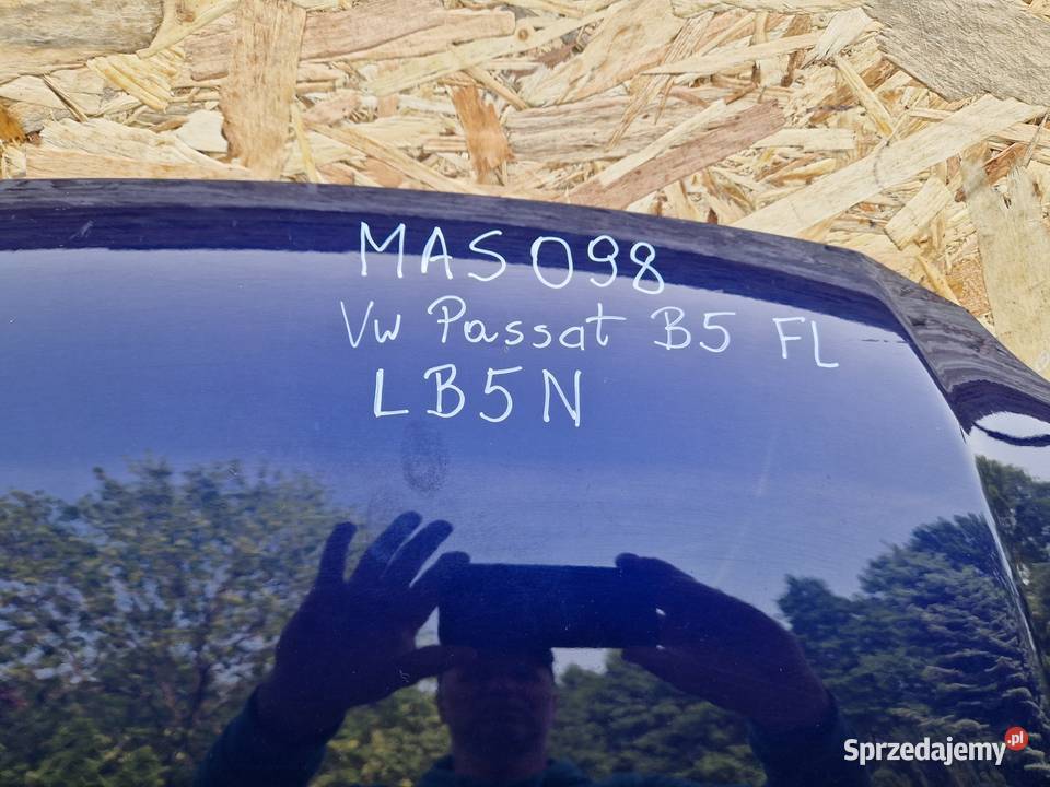 VW Passat B6 FL kod lak LB5N maska silnika Słowikowo sprzedam