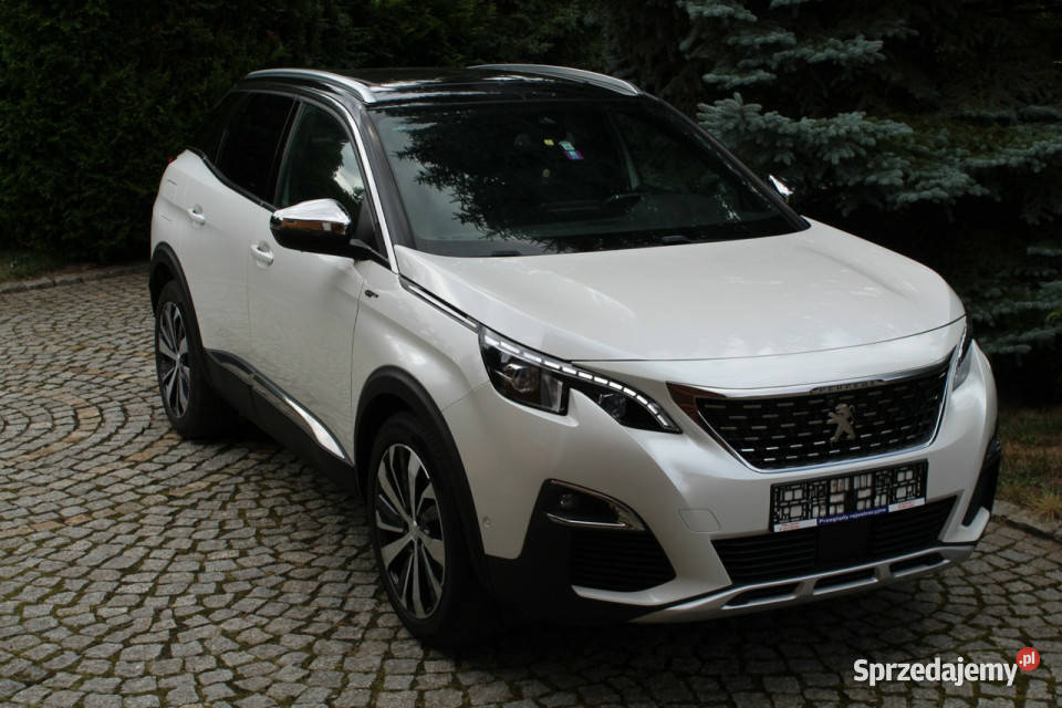 Peugeot 3008 HDI 180 Automat GT Line Alcantara światła do jazdy dziennej 3008 3008 Lubań