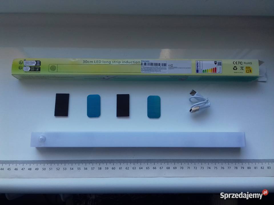 Lampka LED na czujnik ruchu i jasności 30 biały Bydgoszcz