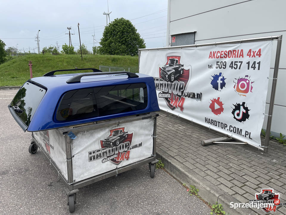 Zabudowa Ford Ranger aeroklas z szybami hardtop warmińsko-mazurskie Pasłęk