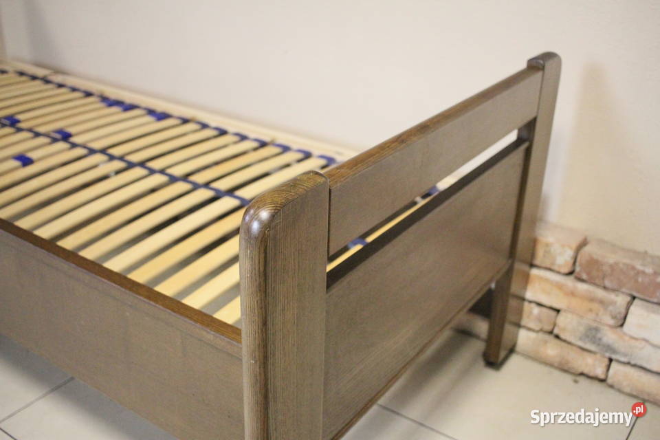Łóżko elektryczne starszych osób rama DĘBOWA sprzedam