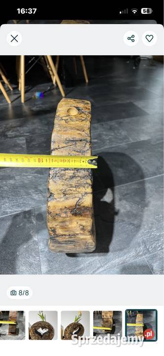 Drewniany Plaster orzech włoski z sercem Rybnik sprzedam