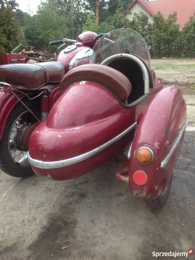Jawa 250 353 1958 kosz Valorex 560 Rok produkcji 1958 Otwock