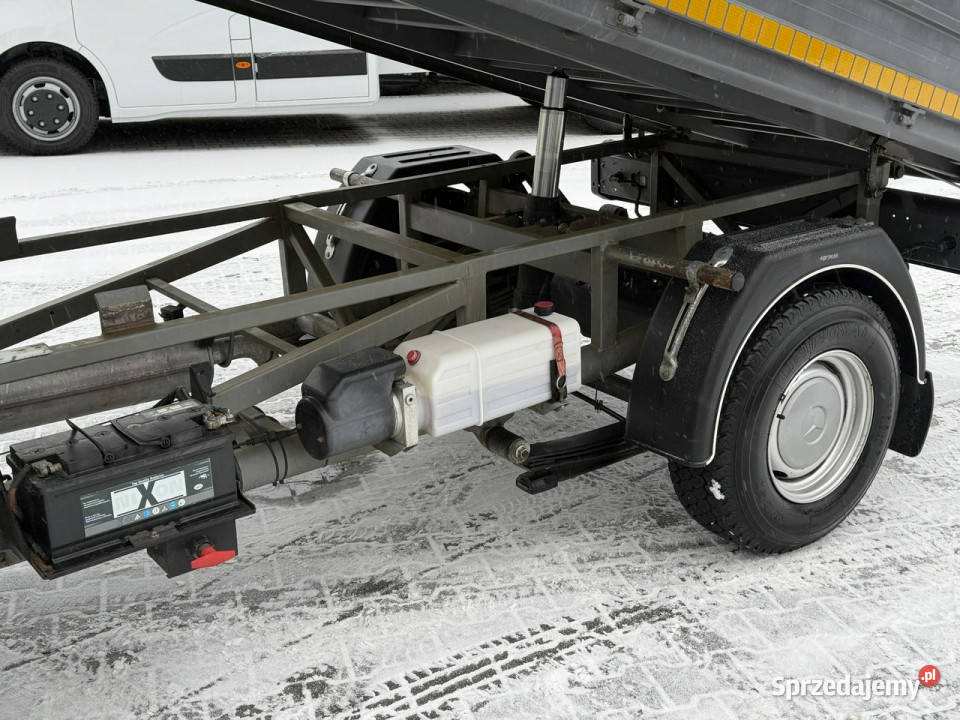 Mercedes MB 100 d 30 88 Wywrotka Kiper 1100 ład Widełki