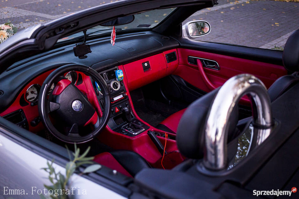 Auto do ślubu Mercedes SLK r170 wynajem Pozostałe Pozostałe Konin