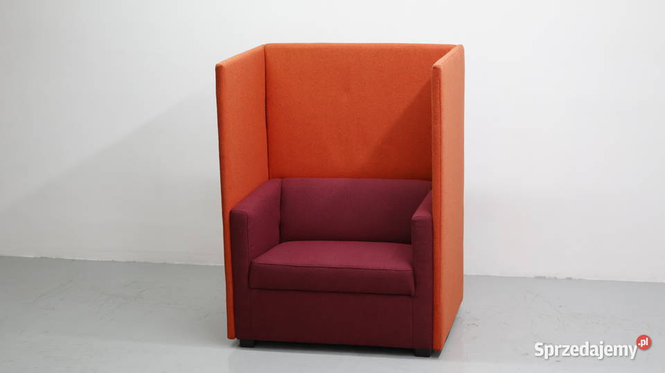 TNF WYGODNY FOTEL OKAZJA bordowa tkanina klubowy Poznań