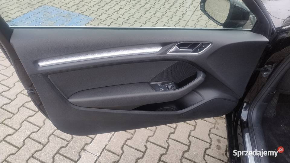 Audi A3 2017 AUTOMAT czarny lubelskie Chełm sprzedam