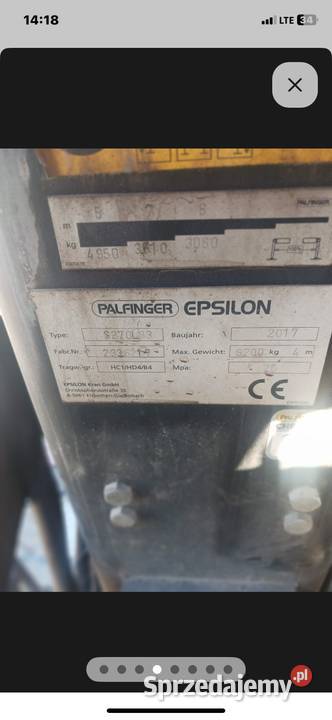 Scania dłużyca do drzewa Dźwigi samochodowe