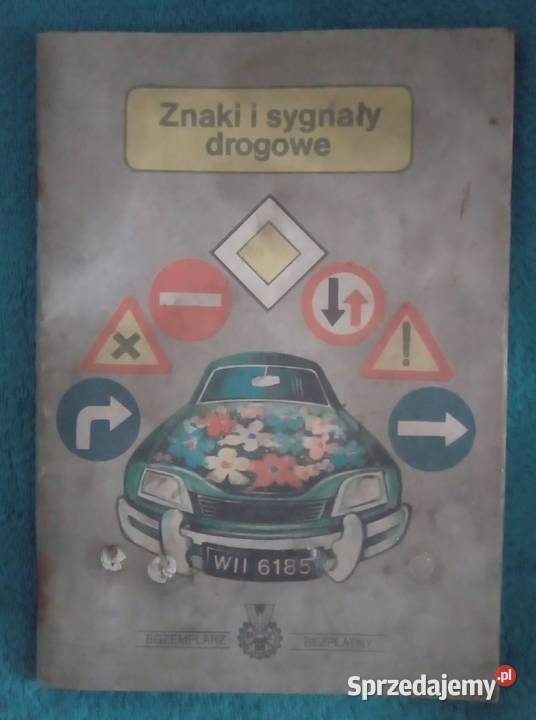 Sprzedam książkę znaki i sygnały drogowe z 1984 technika, nauki techniczne