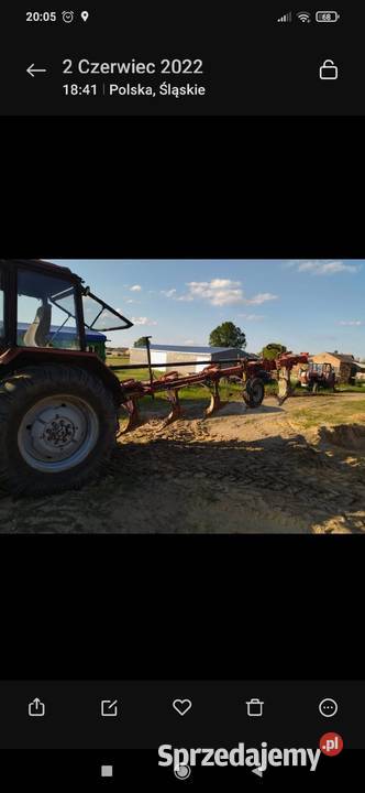 Pług zagonowy Akpil Bomet Frost Lemken Agromasz