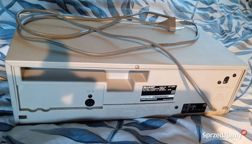 Magnetofon kasetowy Sharp RT100 Stereo Deck Stan dolnośląskie Wrocław