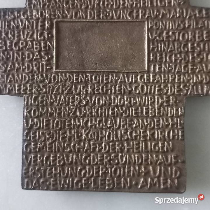 Płaskorzeźba krzyż ścienny scena biblijna kujawsko-pomorskie Toruń