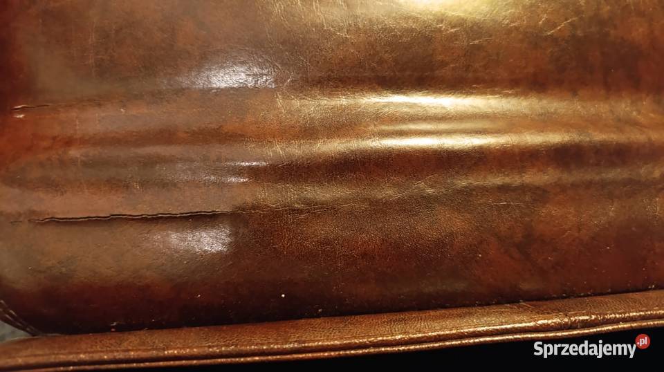 Brązowa aktówka skórzana męska Warszawa