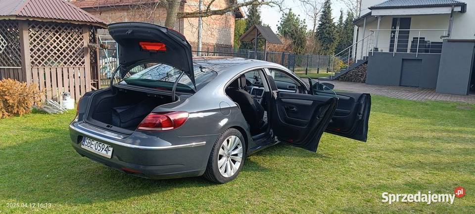 VW CC 2013r LPG polski salon niski przebieg wielofunkcyjna kierownica