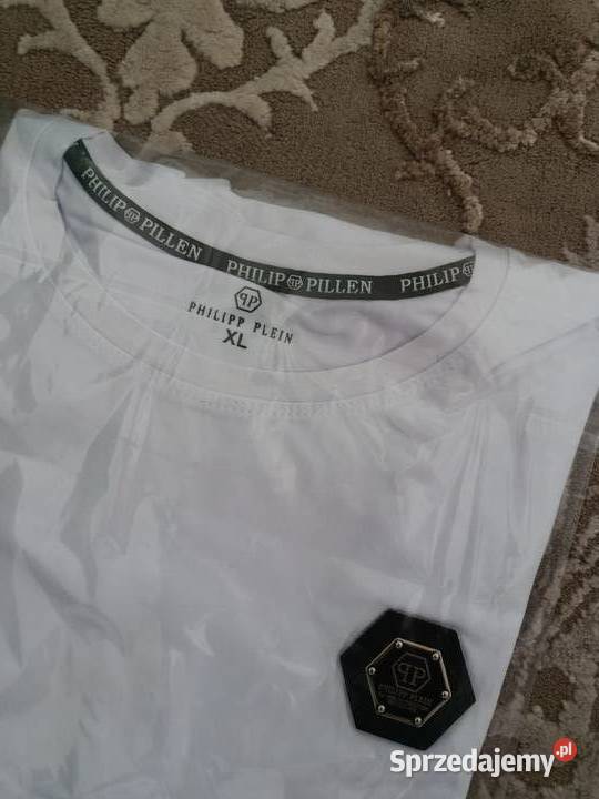 Tshirt męski Philipp Plein Classic małe logo podlaskie Białystok