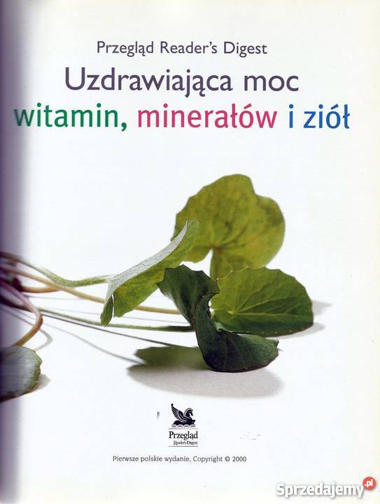 Uzdrawiająca moc witamin minerałów i ziół Płońsk