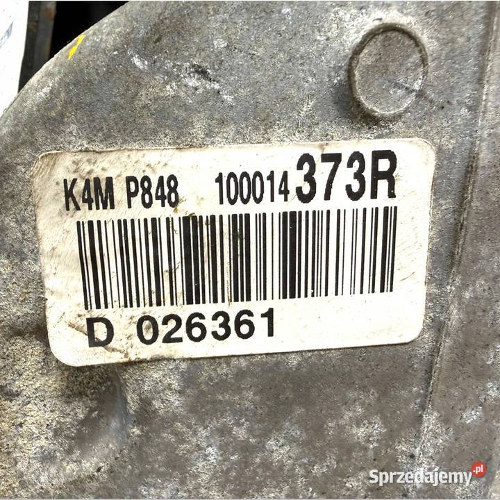 SILNIK K4M848 Renault Megane III Scenic 16 16V lubelskie Chełm sprzedam
