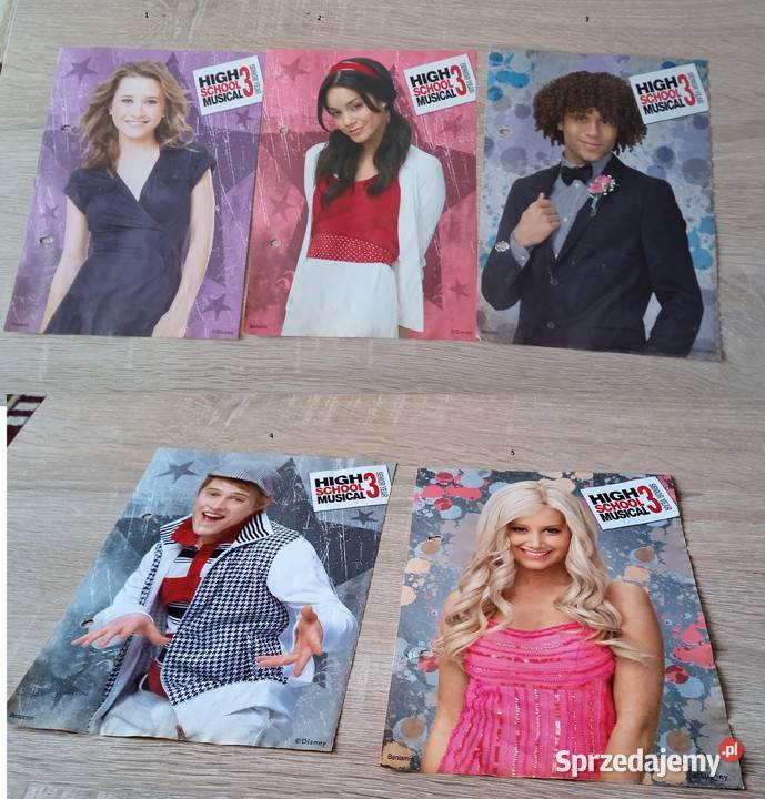 Karteczki do segregatora high school musical 3 Szczecin