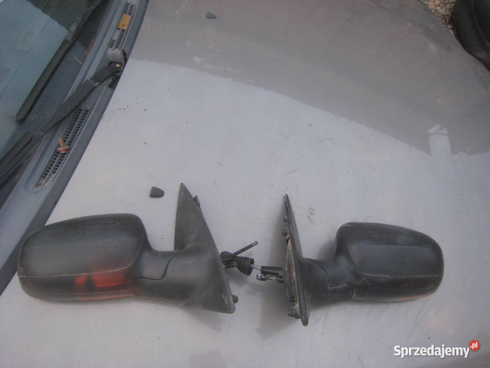 Lusterko lewe czarne nie lakierowane zewnętrzne małopolskie Kraków