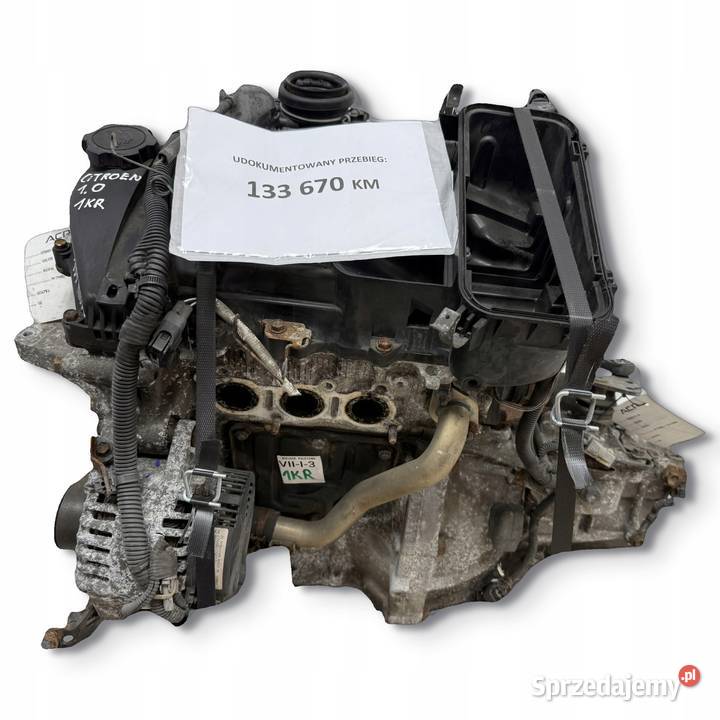 SILNIK 1KR Peugeot 107 Citroen C1 Toyota Aygo 10 sprzedam