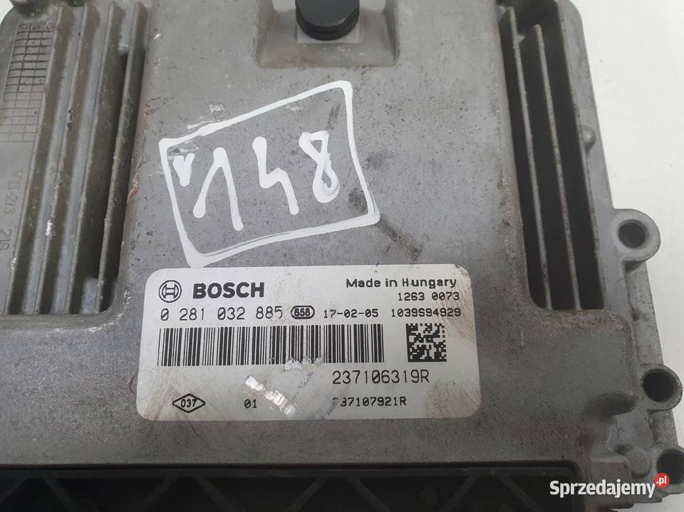 Renault Kadjar Clio IV 15 DCi STEROWNIK SILNIKA osobowe Komputery lubelskie Janów