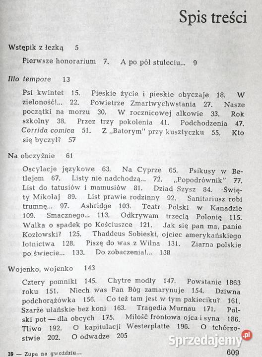 Zupa na gwoździu doprawiona Melchior Wańkowicz