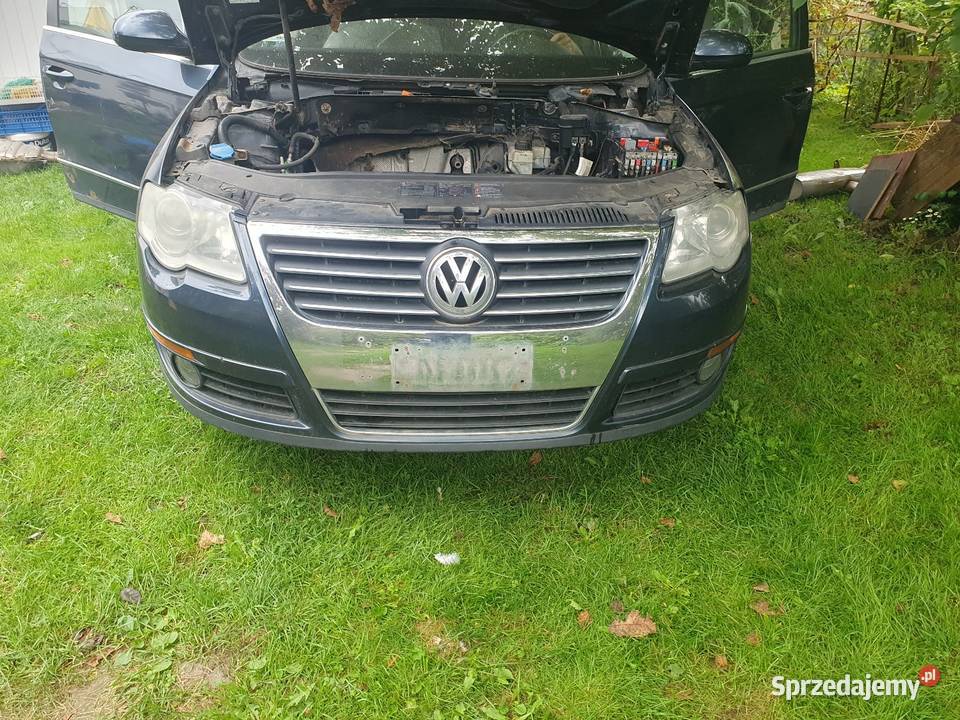 Lampy przód Vw Passat b6 lewa prawa h7 halogen Motoryzacja Nowy Dwór Gdański