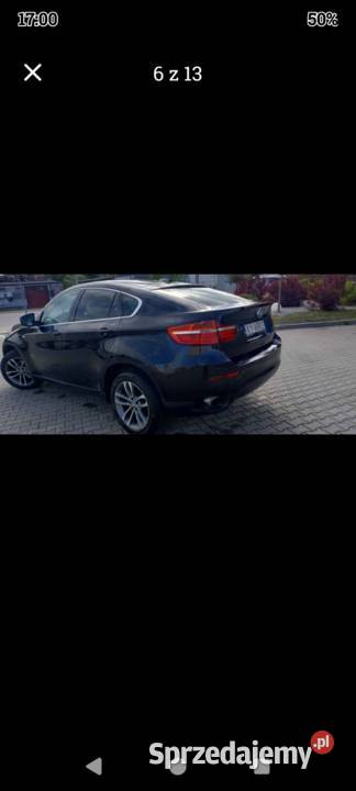 Bmw x6 2013 diesel czarna perła małopolskie Wolbrom