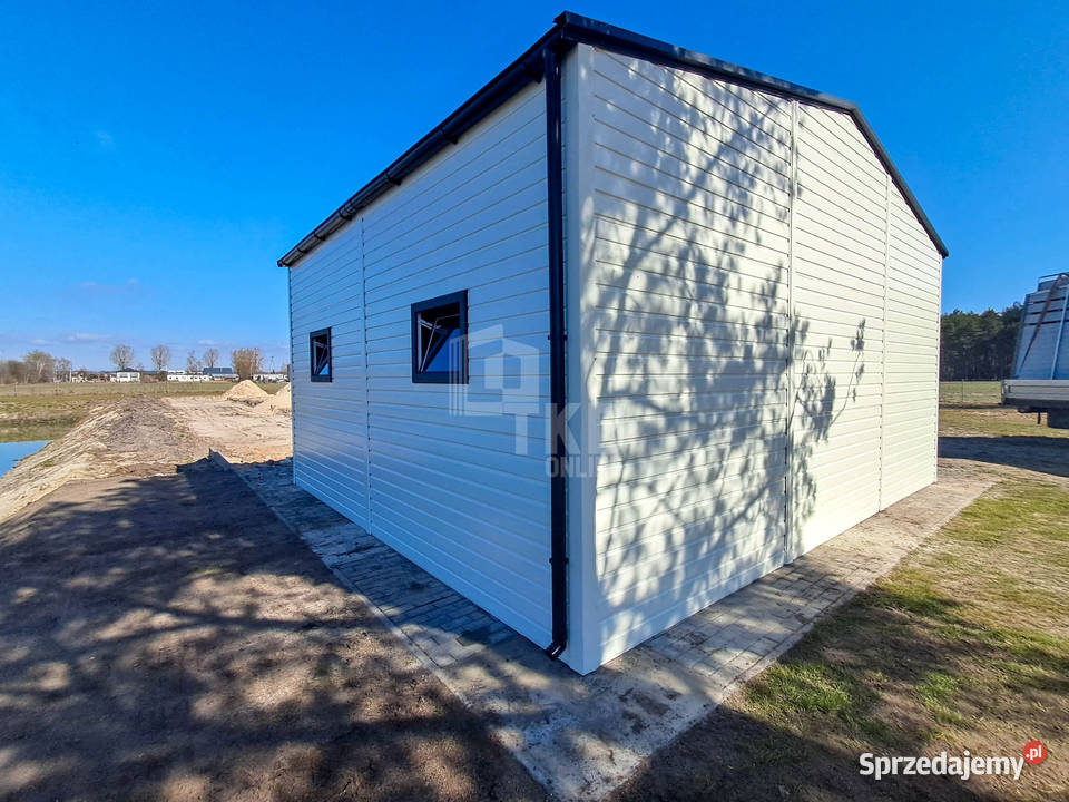 Hala 75x6m białybrama uchylna brama 4x okno pomorskie Tczew