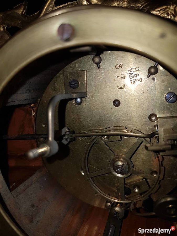 Zegary kominkowe Francja Okazja Zestaw świętokrzyskie Słupia