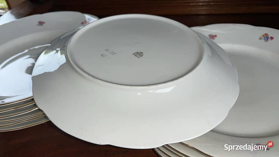 Talerzeobiadowy Syg Ćmielów Made in Poland Biała Gdańsk sprzedam