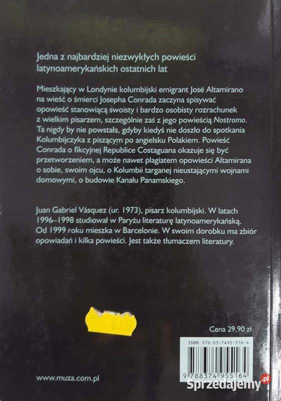 Sekretna historia Costaguany Osięciny