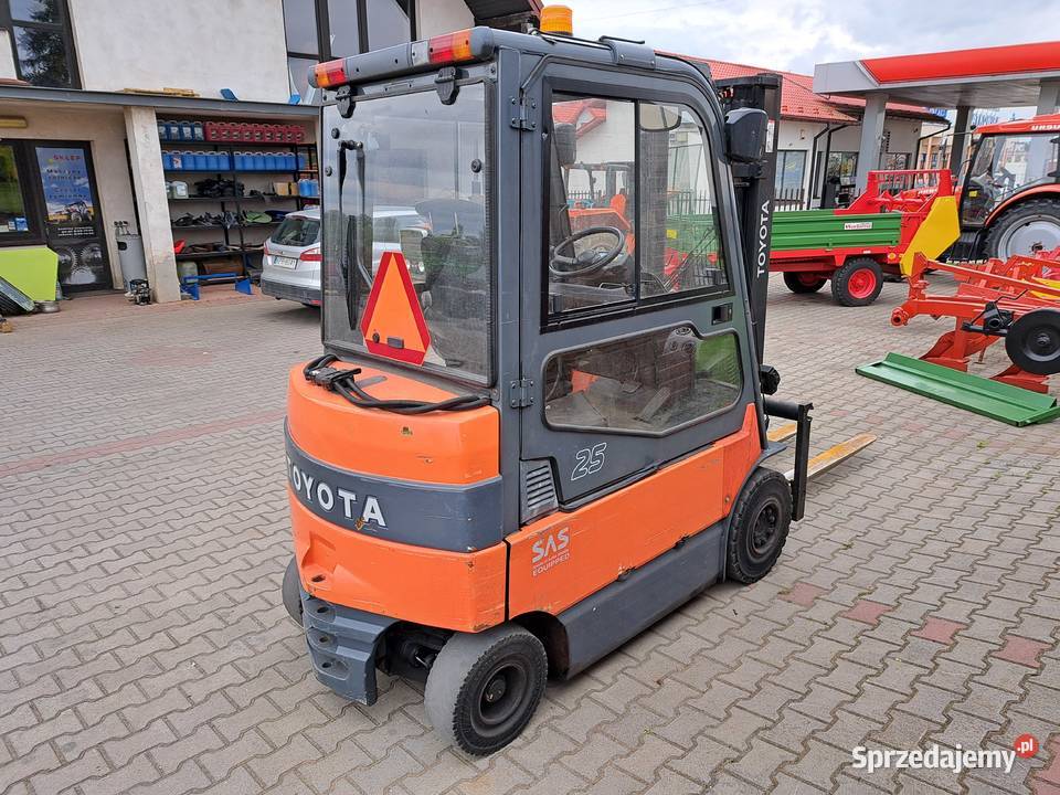 Wózek widłowy elektryczny Toyota 7FBMF25 duplex elektryczny Proszowice sprzedam
