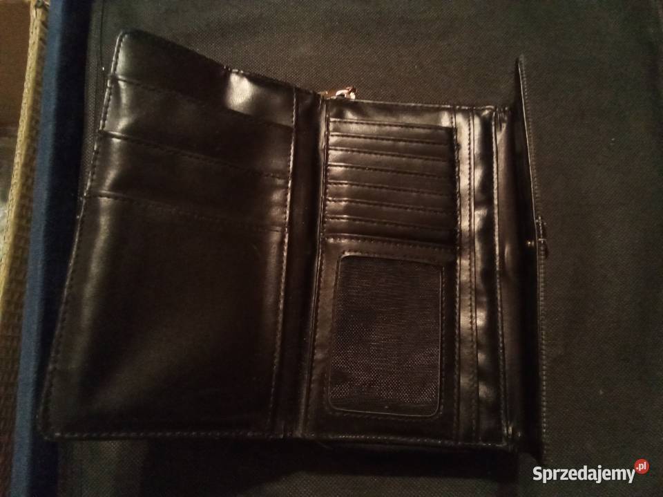 Wielki portfel Oriflame czarny Warszawa