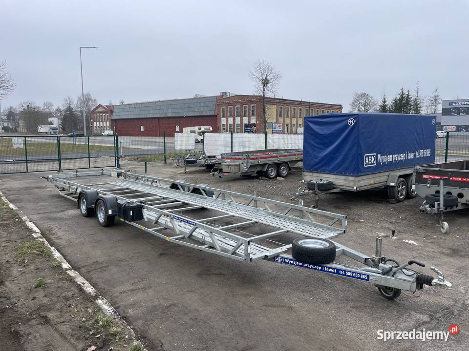 Przyczepa platforma dłużyca warmińsko-mazurskie