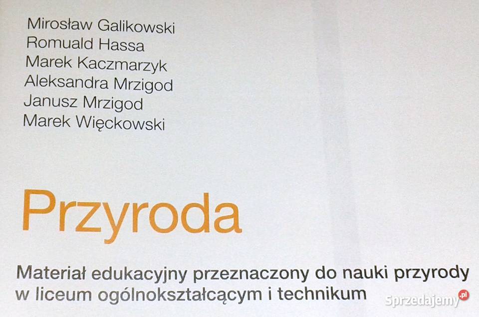 Przyroda Cz 2 Mirosław Galikowski Romuald Hassa Chełm