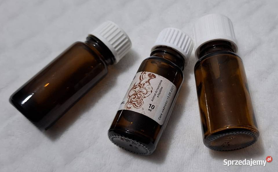 Szklane buteleczki olejkach eterycznych itp 10ml Wyposażenie wnętrz Czeladź