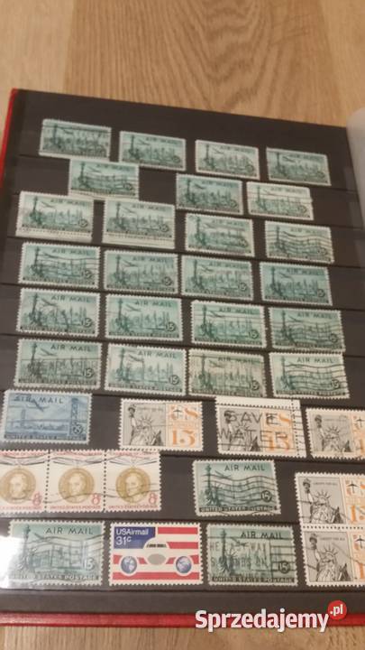 znaczki usa duza kolekcja Gdynia sprzedam