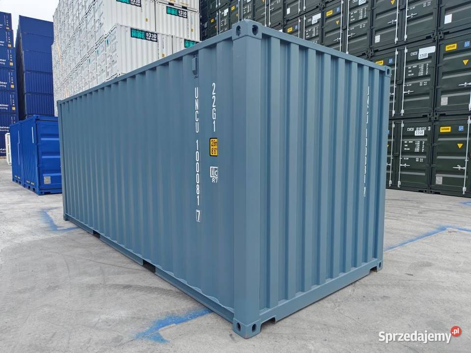 Kontener 20DV OW nowy RAL7016 RAL7031 RAL5010 Olsztyn