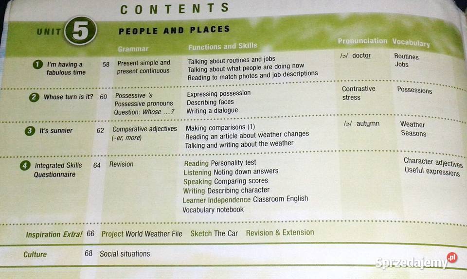 Inspiration 1 Starter Students Book Judy Chełm