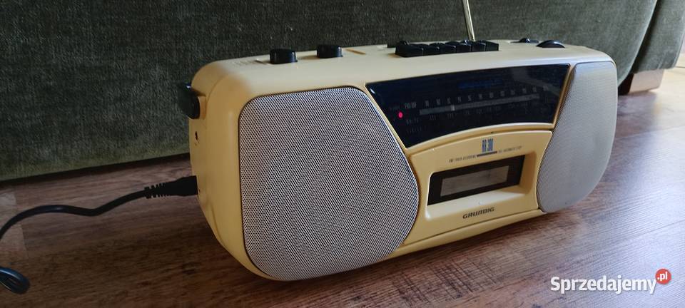 Kultowy Grundig RR300 Poczuj klimat lat 90 w Wąbrzeźno