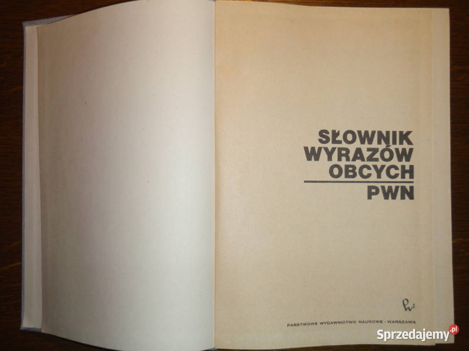 Słownik Wyrazow Obcych PWN