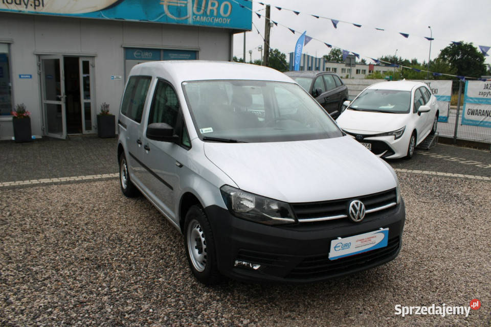 Volkswagen Caddy FVat gwarancja salonpolska IV światła przeciwmgielne Warszawa